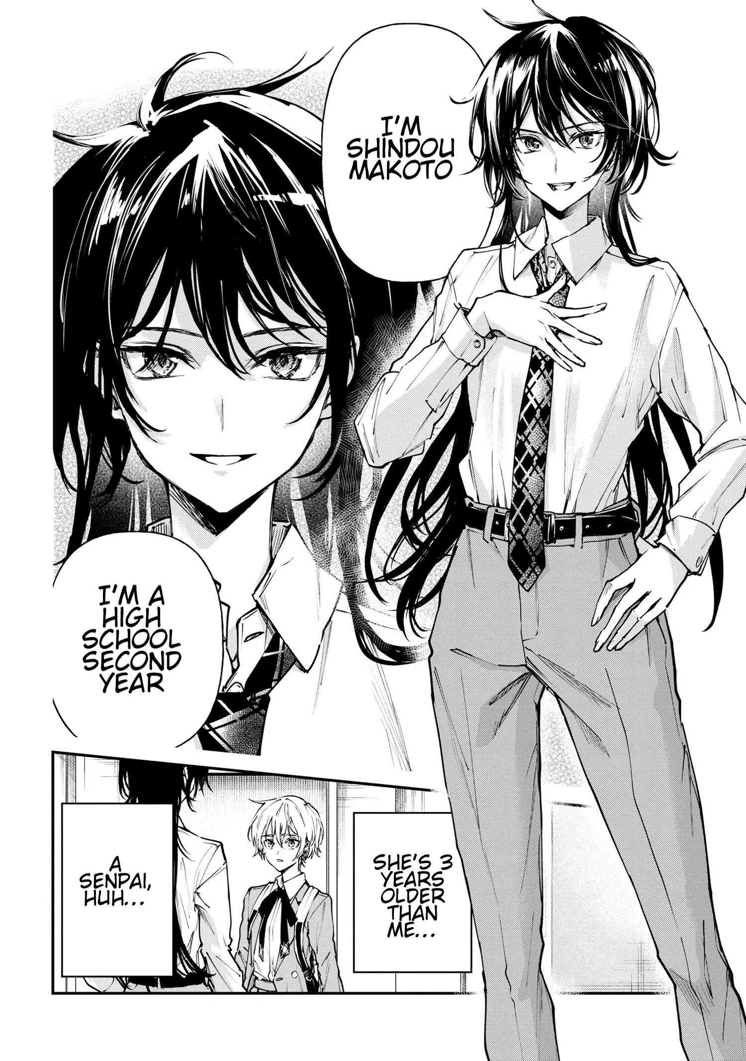 Makoto-Senpai No Mae De Wa Kakko Tsukerarenai! - Chapter 3