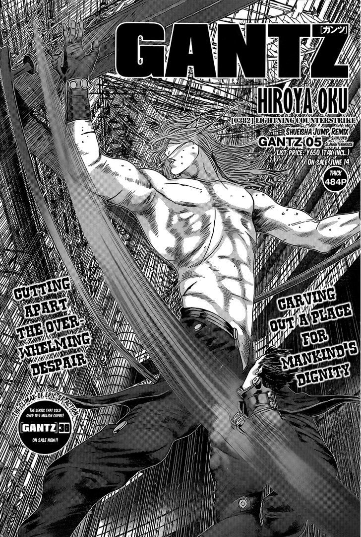 Gantz - Vol.37 Chapter 382 : Lightning Counterstrike