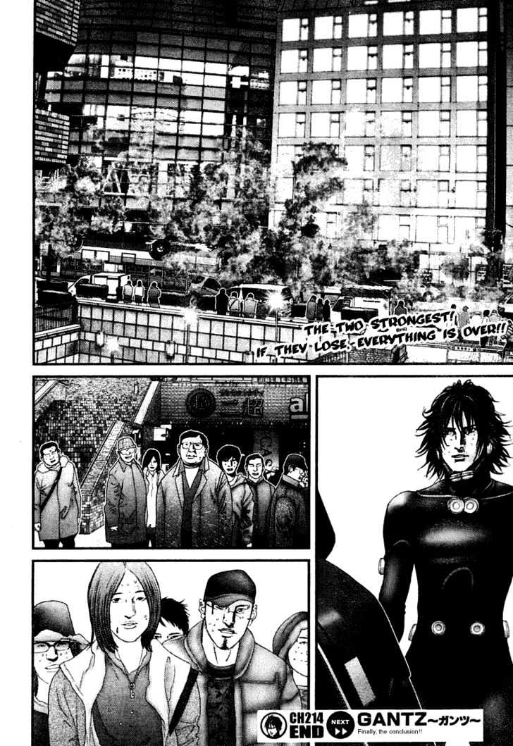 Gantz - Vol.18 Chapter 214 : Synchronicity