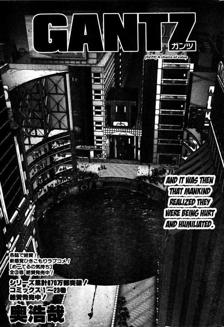 Gantz - Vol.25 Chapter 279 : A Valuable Choice