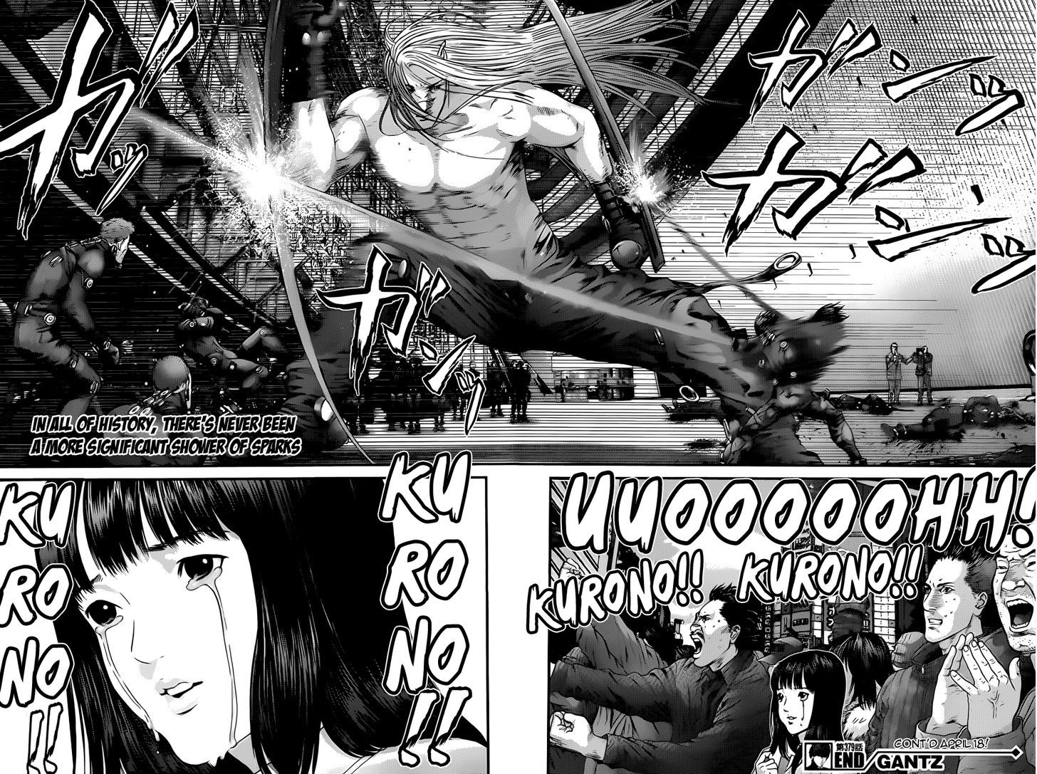 Gantz - Vol.37 Chapter 379 : Exchanging Despair For Hope