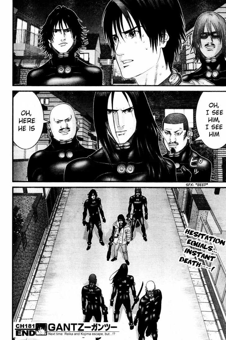 Gantz - Vol.16 Chapter 181 : Area