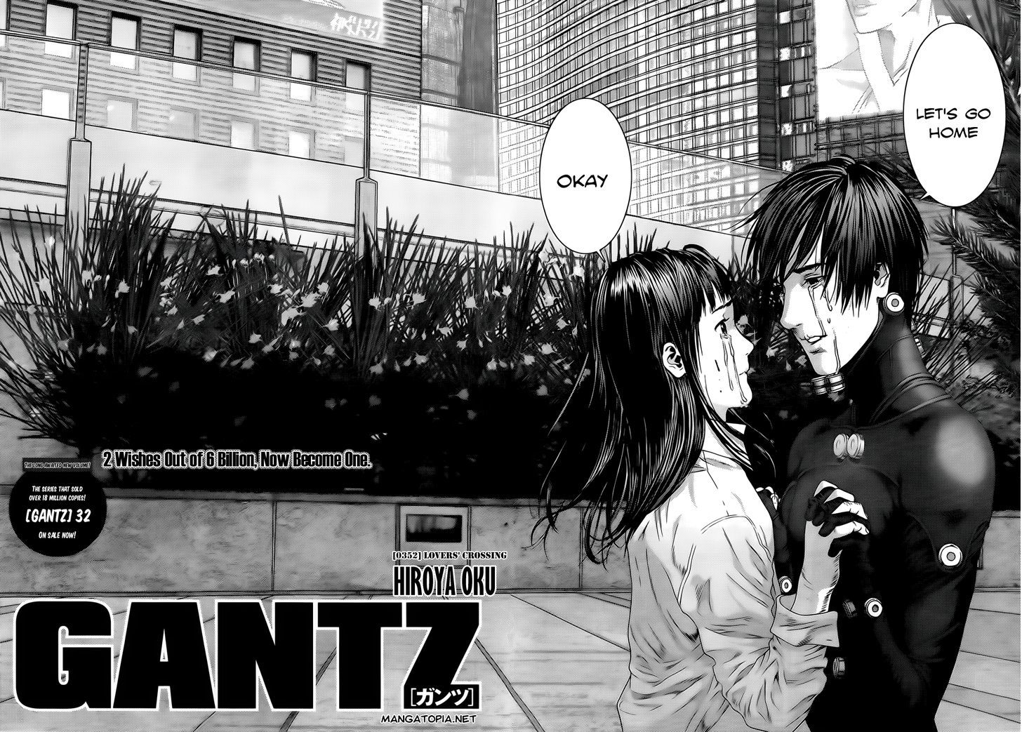 Gantz - Vol.34 Chapter 352 : Lovers' Crossing