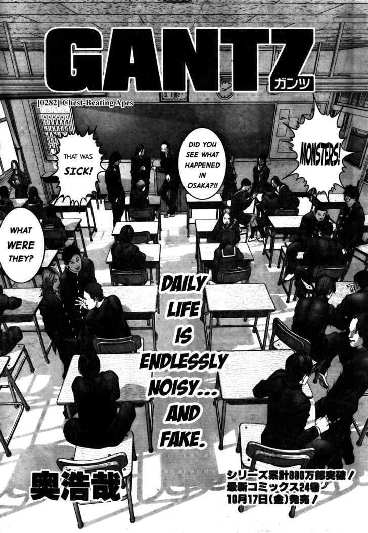 Gantz - Vol.26 Chapter 282 : Proud Primates