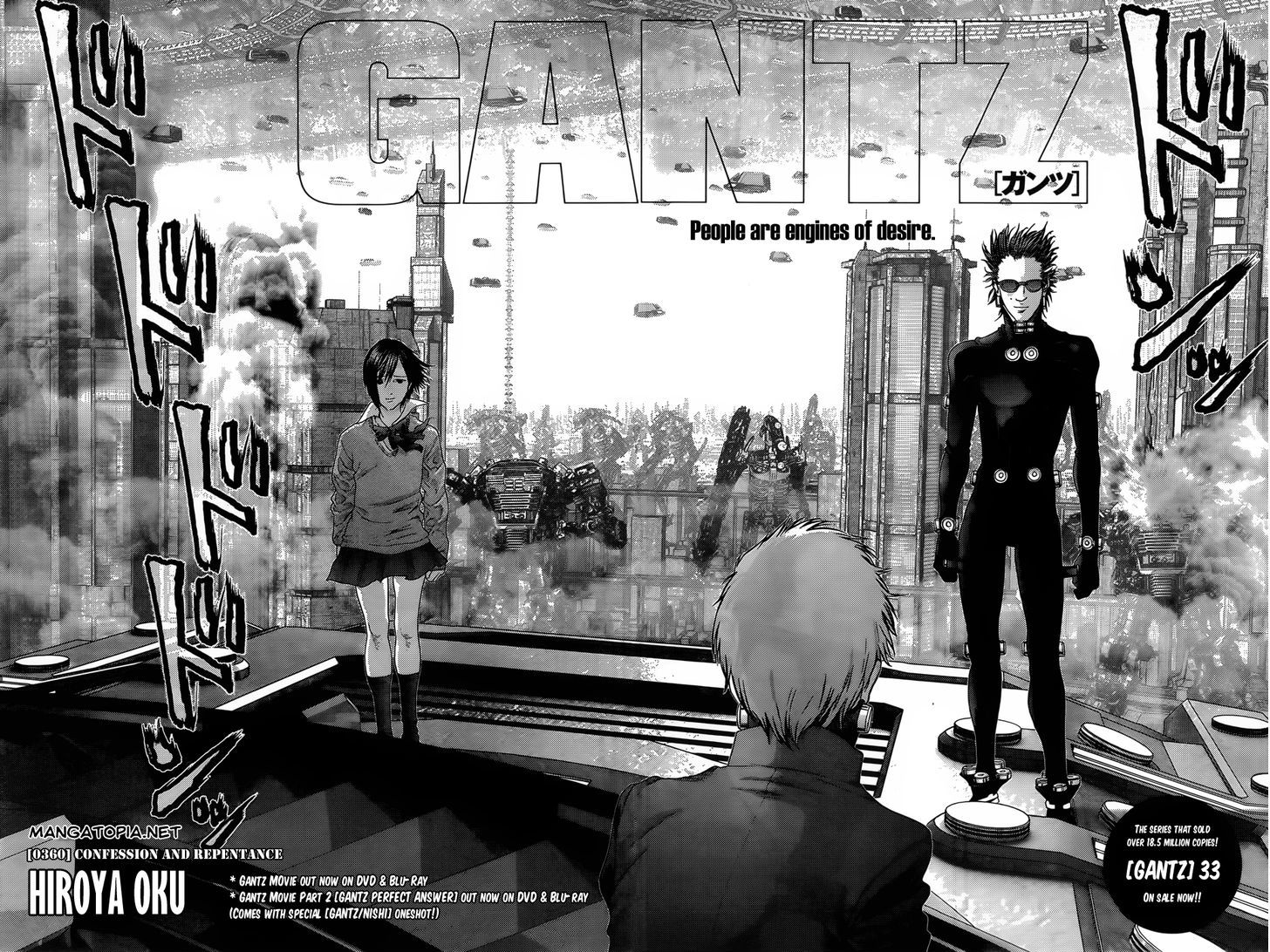 Gantz - Vol.35 Chapter 360 : Confession And Repentance.