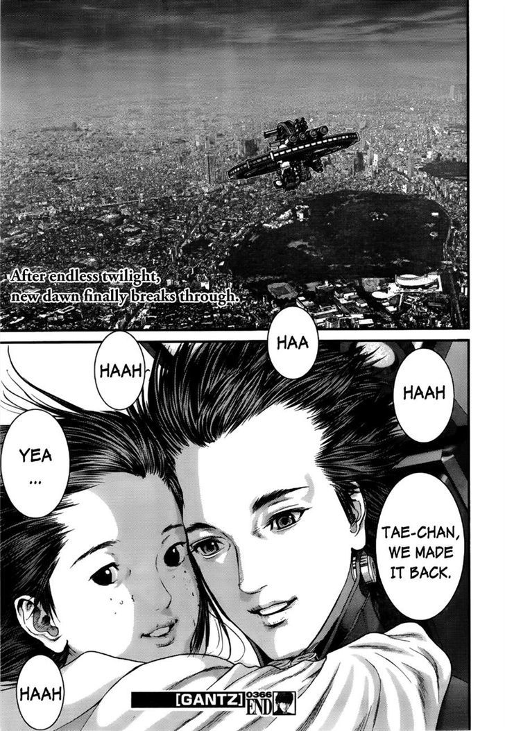 Gantz - Vol.35 Chapter 366 : The Great Escape