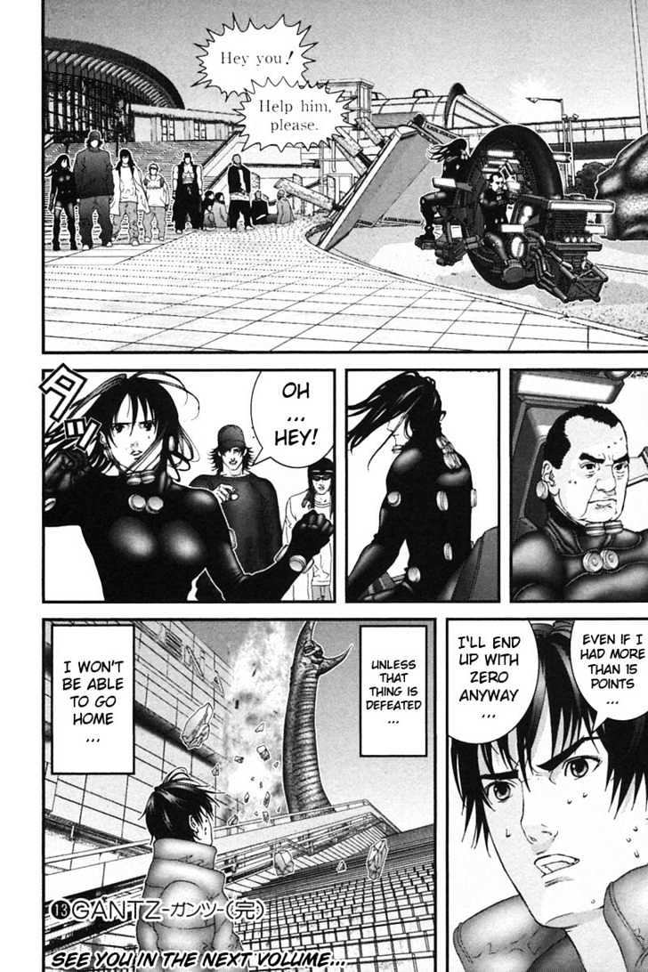 Gantz - Vol.13 Chapter 154 : Feelings