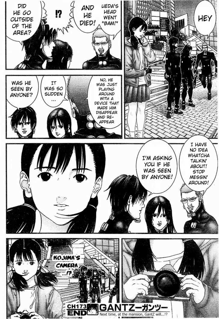 Gantz - Vol.15 Chapter 173 : Transparency