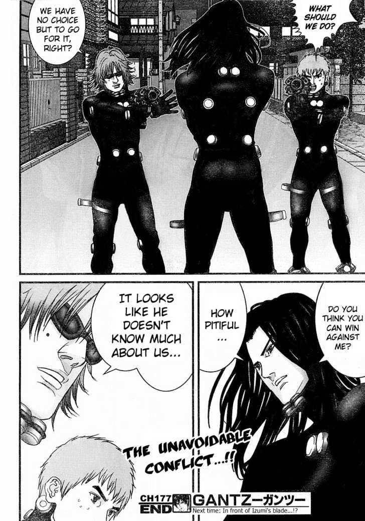 Gantz - Vol.15 Chapter 177 : The Truth Is Revealed