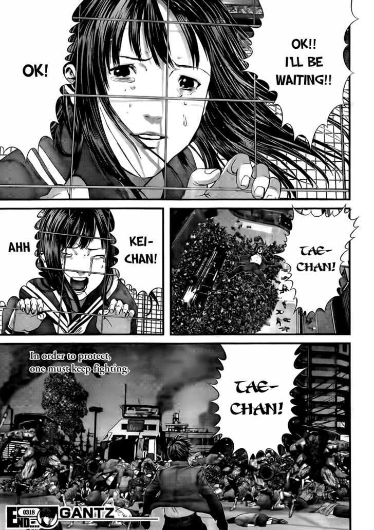 Gantz - Vol.29 Chapter 318 : Pursuit Of Safety