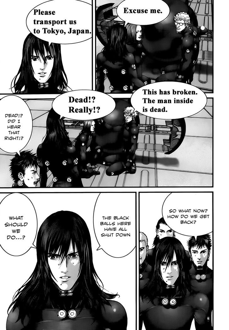 Gantz - Vol.36 Chapter 372 : Where The Missing Mass Goes