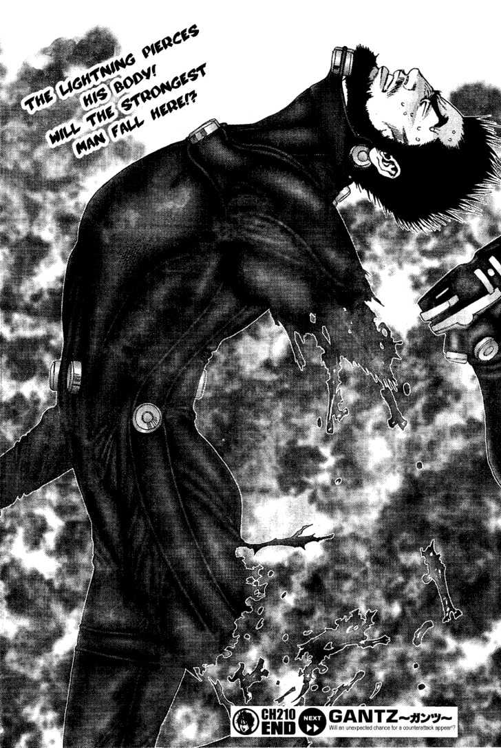 Gantz - Vol.18 Chapter 210 : A Desperate Attack