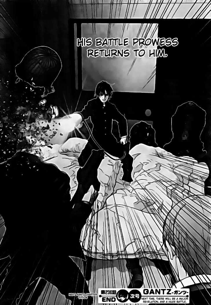 Gantz - Vol.20 Chapter 236 : Purifying Light