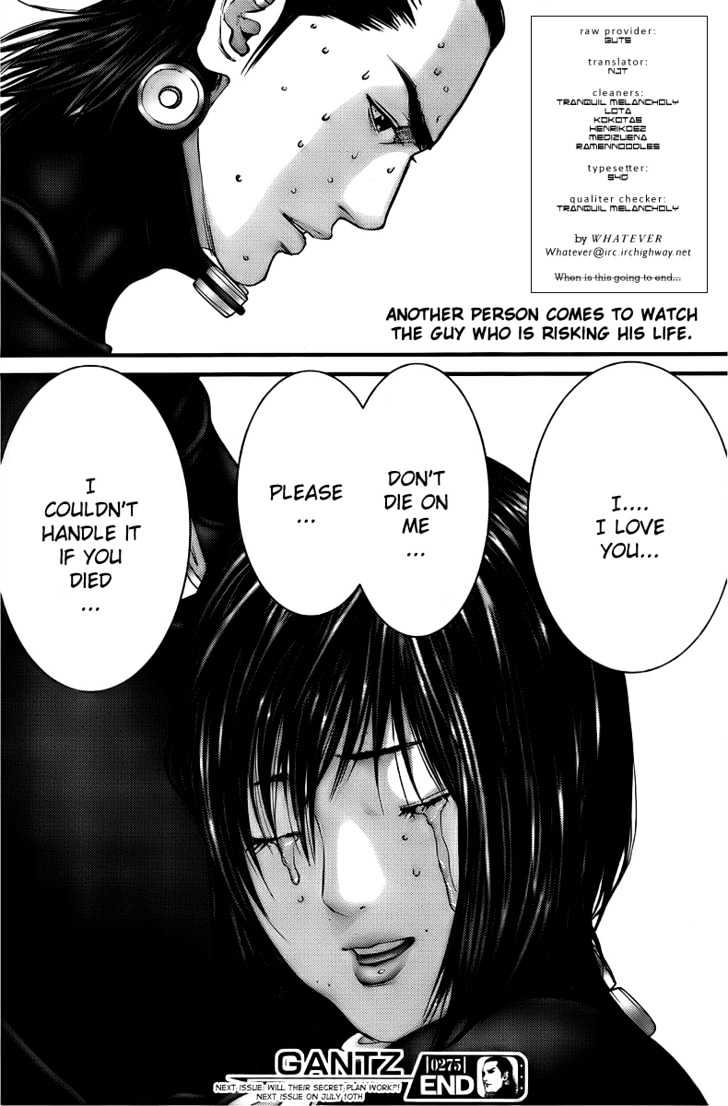 Gantz - Vol.25 Chapter 275 : Regaining A Plan