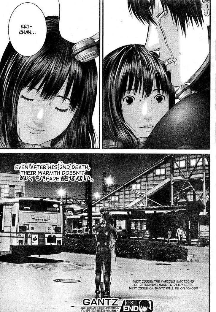 Gantz - Vol.26 Chapter 281 : Warm Memories