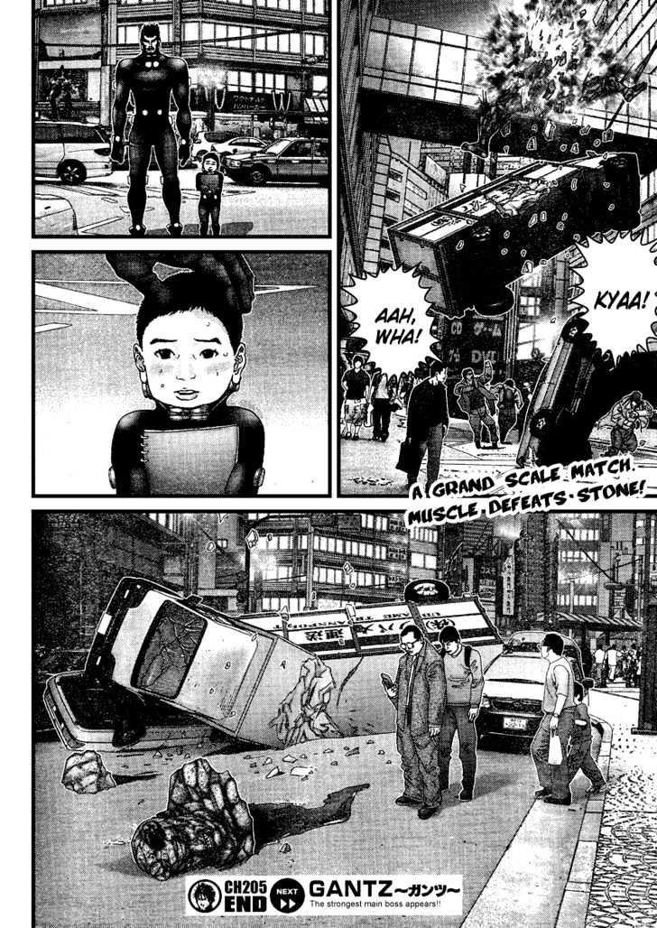 Gantz - Vol.18 Chapter 205 : A Worthy Opponent