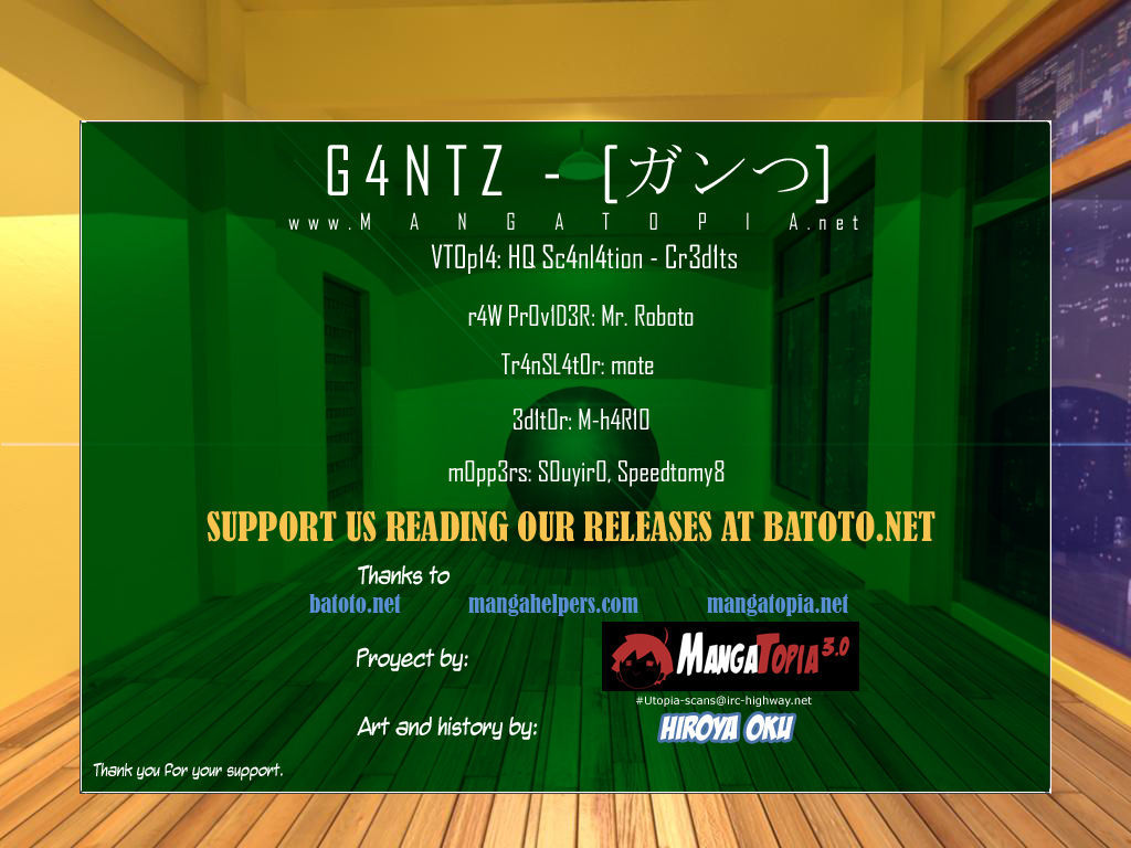 Gantz - Vol.34 Chapter 357 : Tiny Love Song