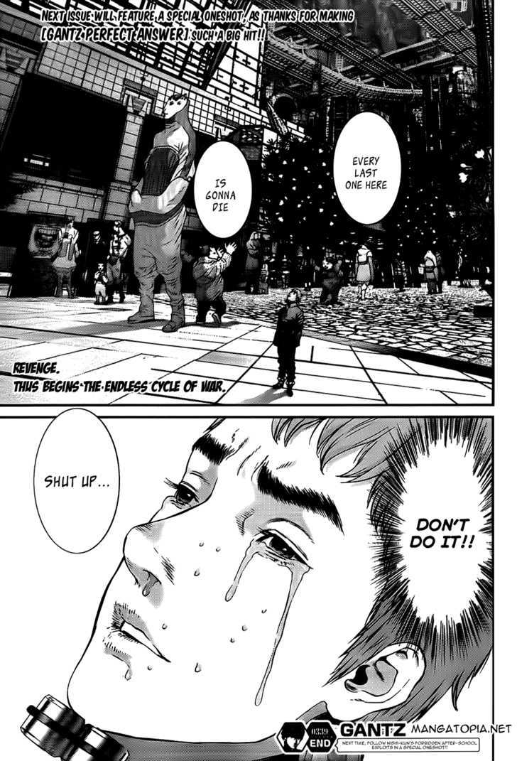 Gantz - Vol.32 Chapter 339 : The First Link In The Chain