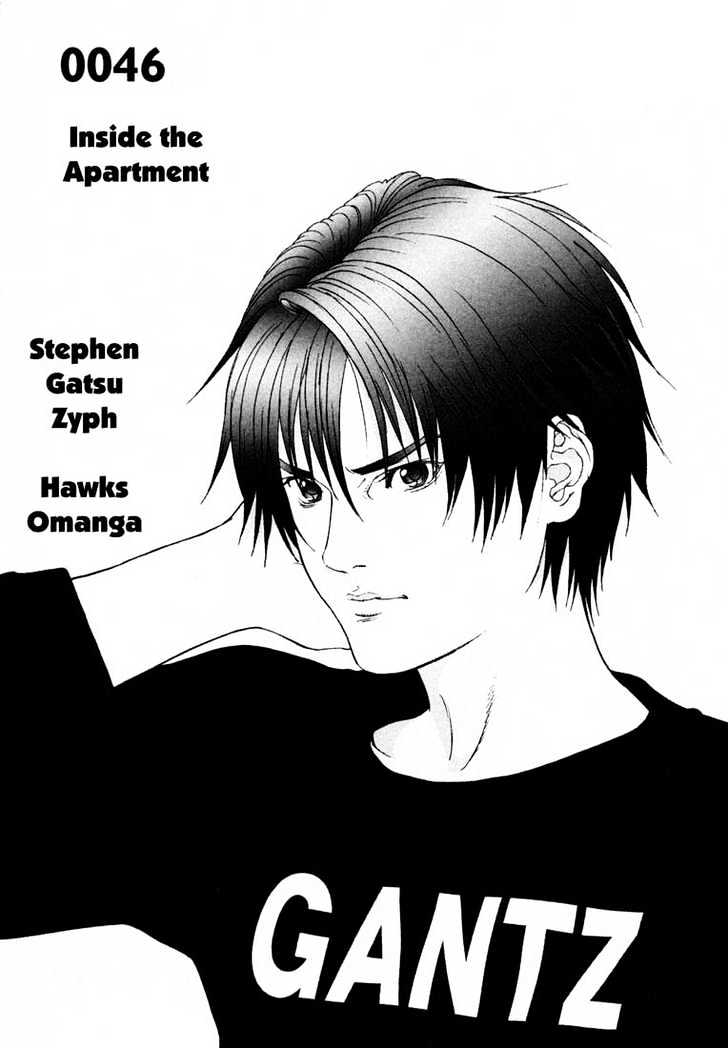 Gantz - Vol.4 Chapter 46 : Inside The Apartment