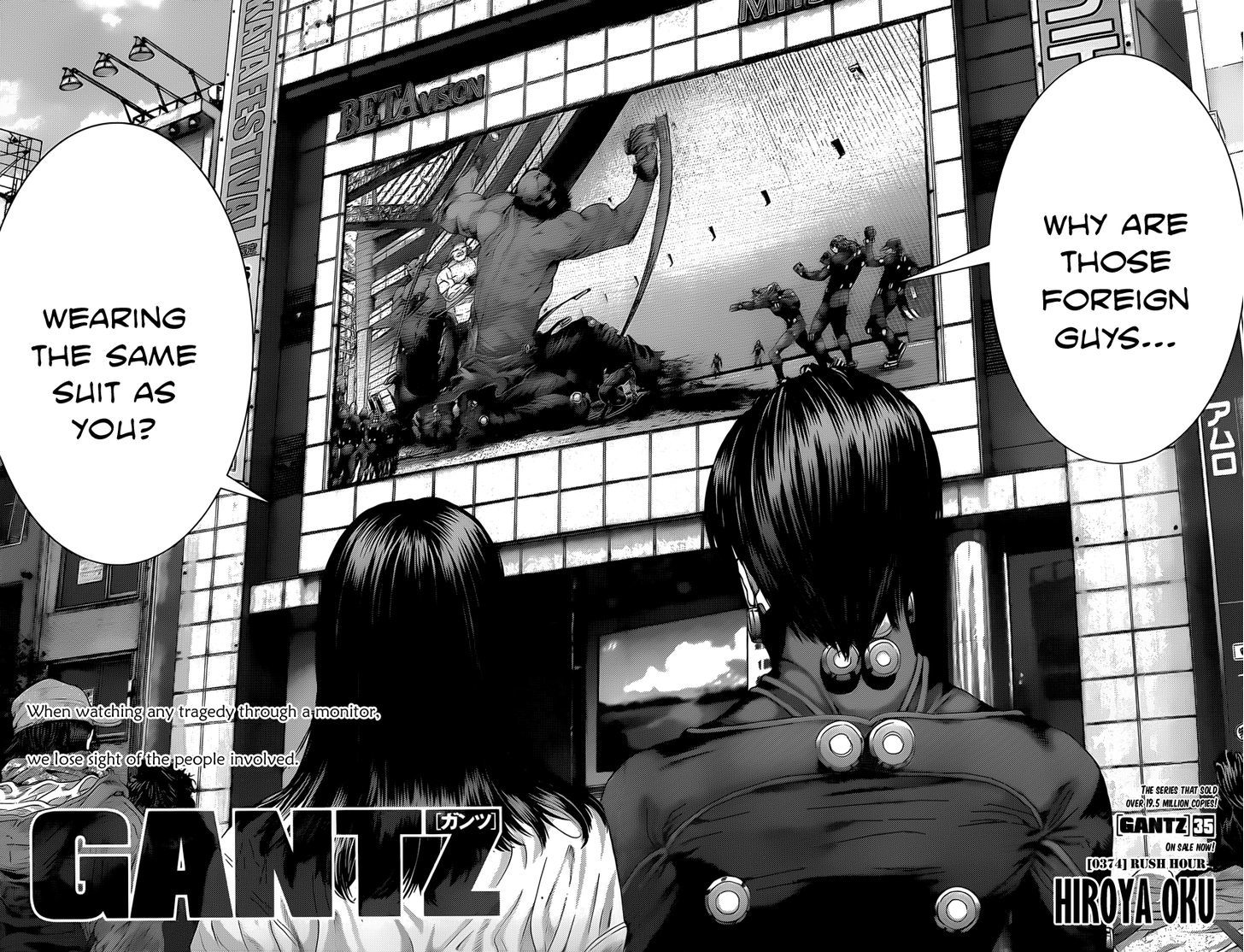 Gantz - Vol.36 Chapter 374 : Rush Hour