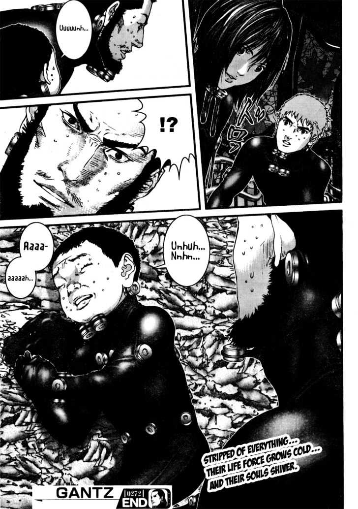 Gantz - Vol.24 Chapter 272 : Oka Vs. Nurari, One-On-One!