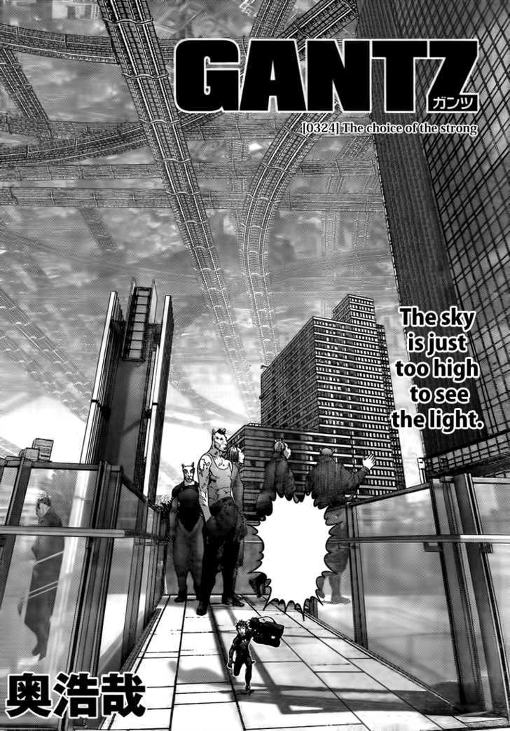 Gantz - Vol.30 Chapter 324 : The Choice Of The Strong