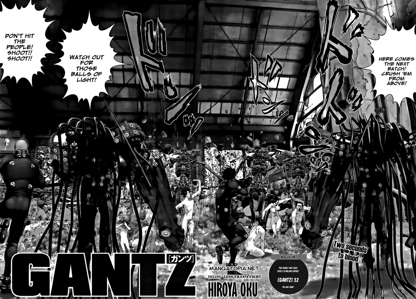 Gantz - Vol.33 Chapter 349 : Less Than A Fight