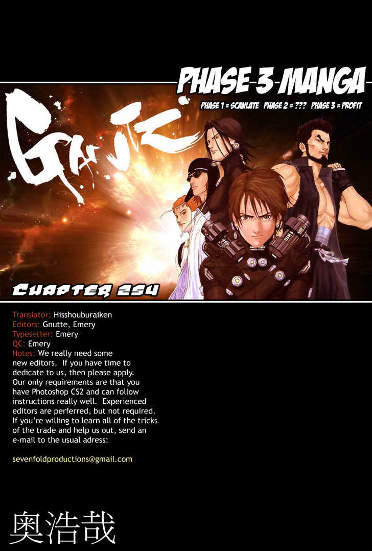 Gantz - Vol.22 Chapter 254 : With One Finger