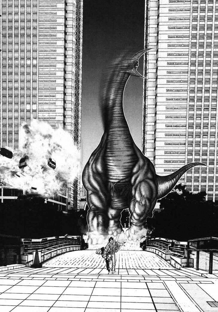 Gantz - Vol.14 Chapter 155 : Rampaging Dinosaur