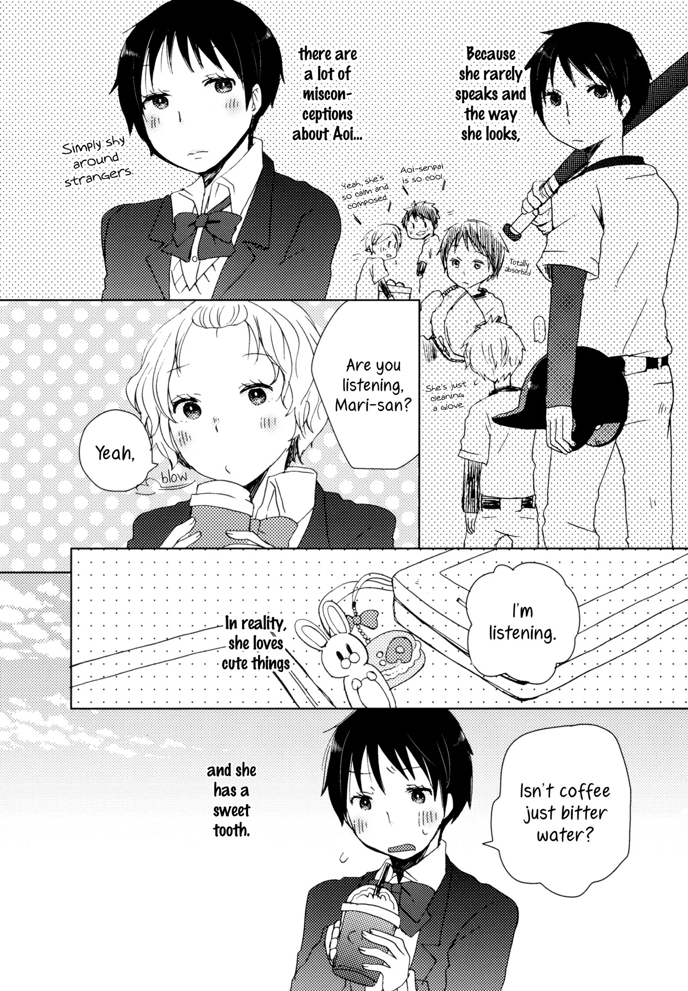 Himitsu No Kakera - Chapter0: Mari-San And Aoi-Chan