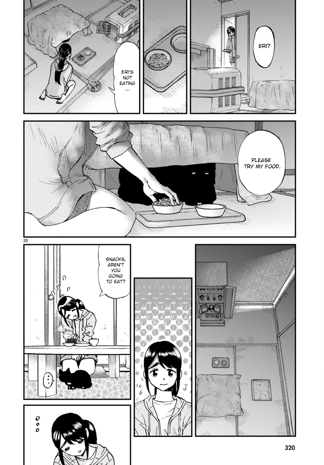 Hosomura-San With Cat's Snack - Vol.2 Chapter 12: Shabu-Shabu For Two Cats