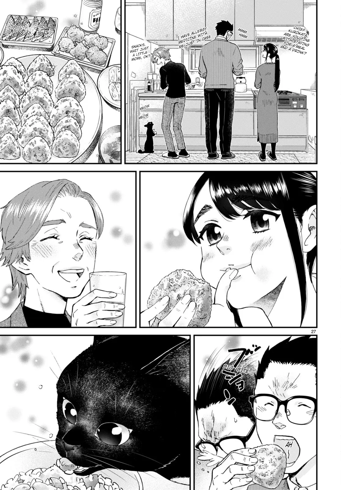 Hosomura-San With Cat's Snack - Vol.2 Chapter 14: Hosomura Family's Mixed Chicken Rice