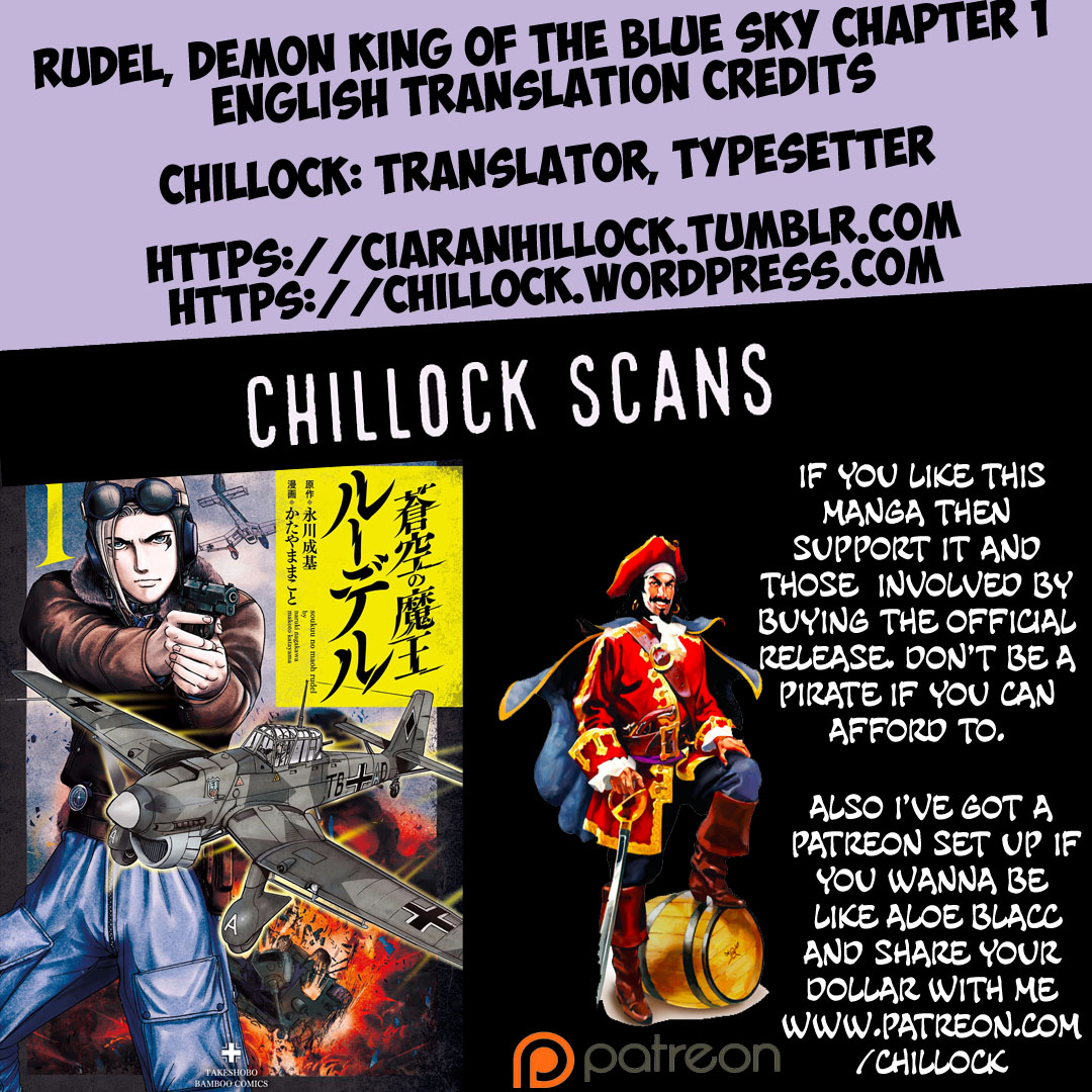 Rudel, Demon King Of The Blue Sky - Vol.1 Chapter 1: Battleships And Milk