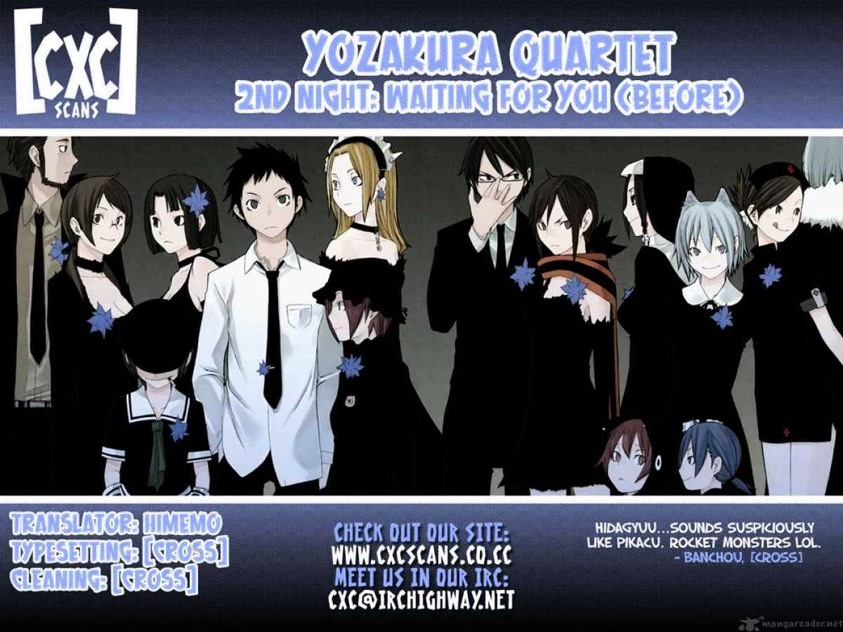 Yozakura Quartet - Chapter 2 : Waiting For You 1