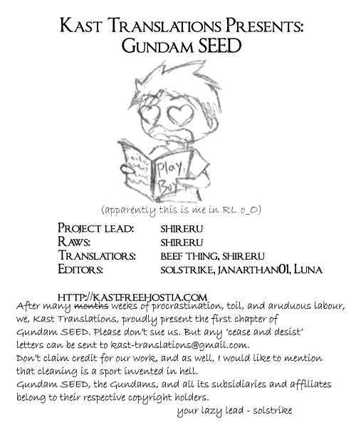 Mobile Suit Gundam Seed - Vol.1 Chapter 3 : Phase-03: The Collapsed Homeland