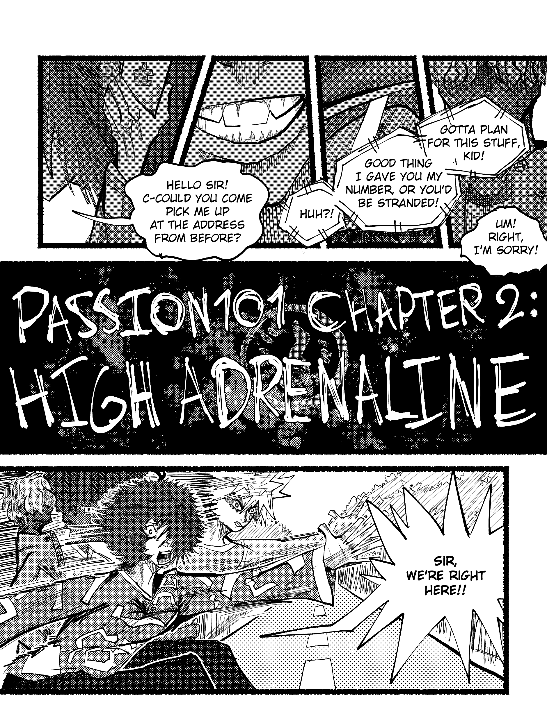 Passion 101 - Vol.1 Chapter 2: High Adrenaline