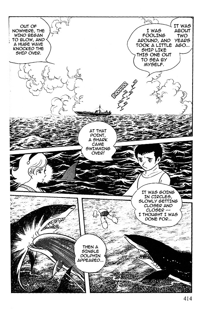 Cyborg 009 - Black-Hen - Vol.1 Chapter 6 : The Dolphin And The Boy