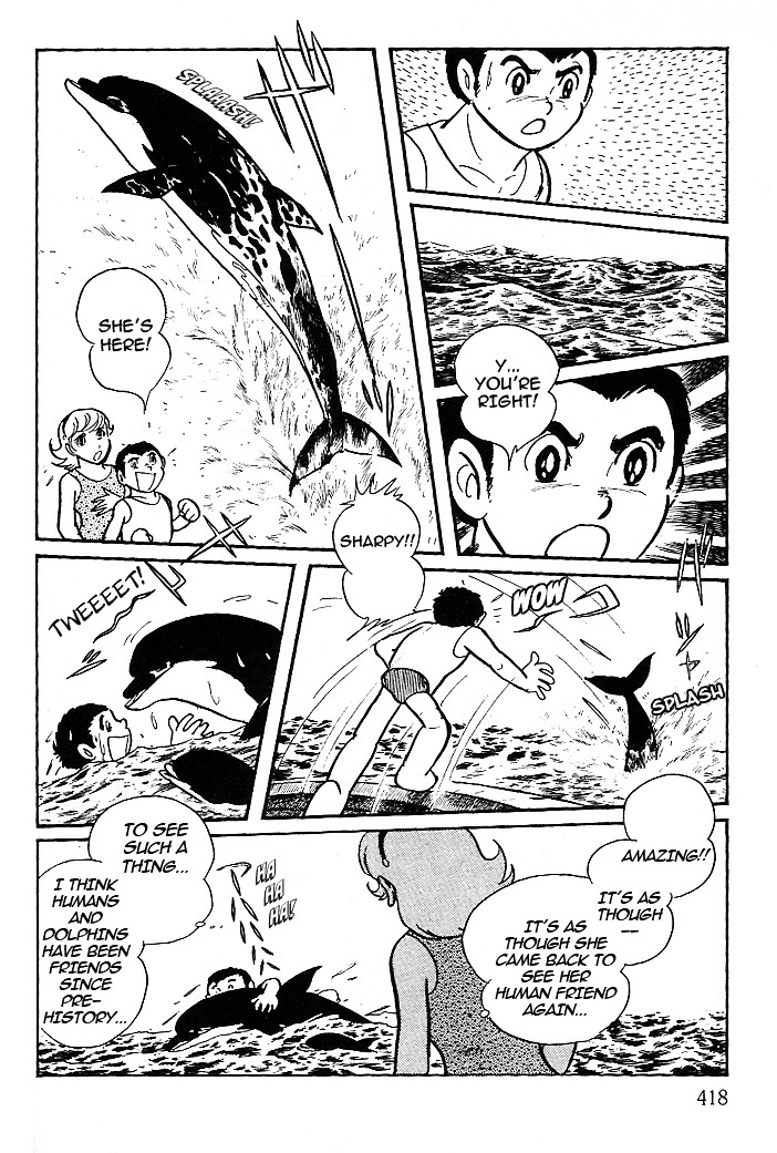 Cyborg 009 - Black-Hen - Vol.1 Chapter 6 : The Dolphin And The Boy