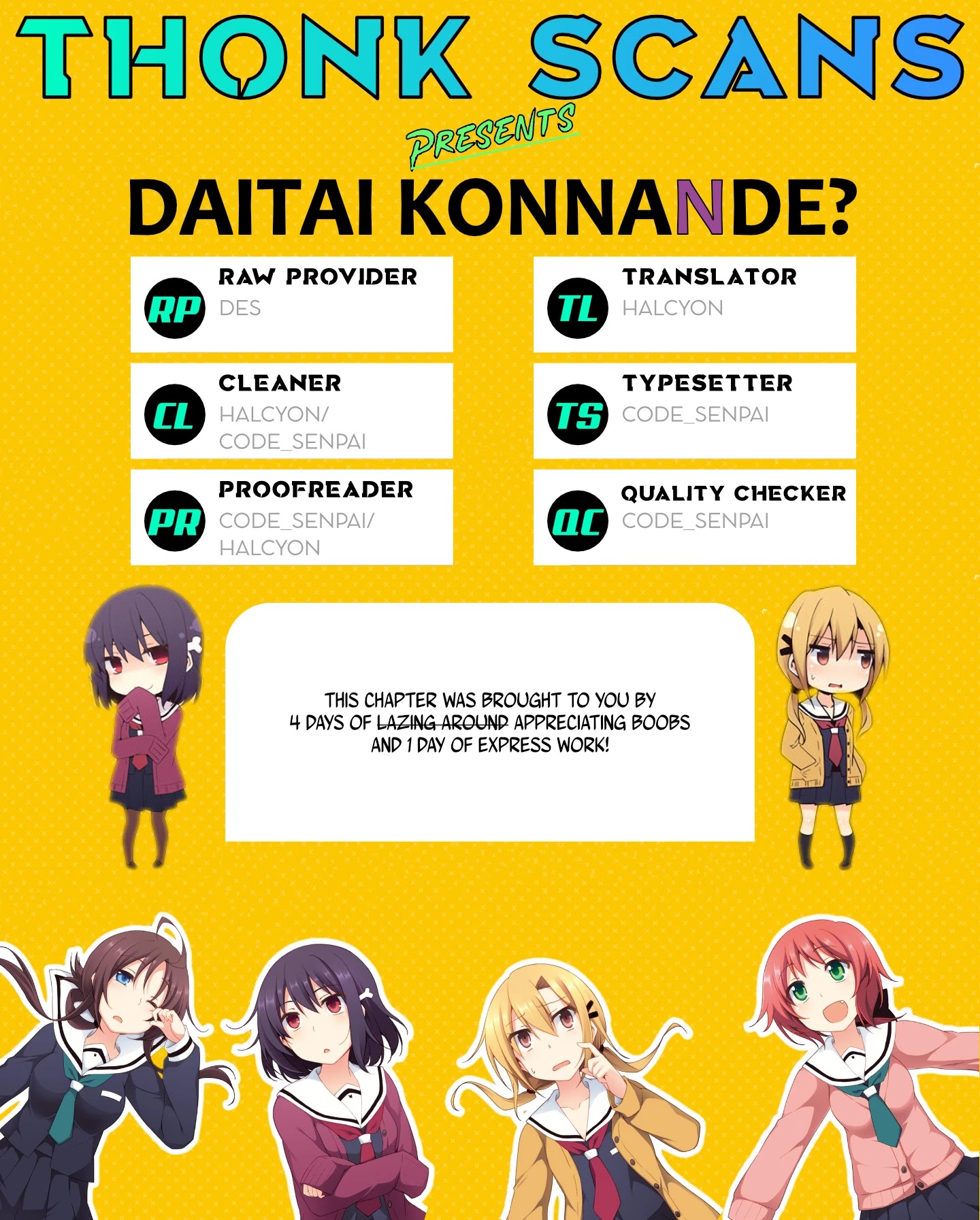 Daitai Konna N De? - Chapter 11