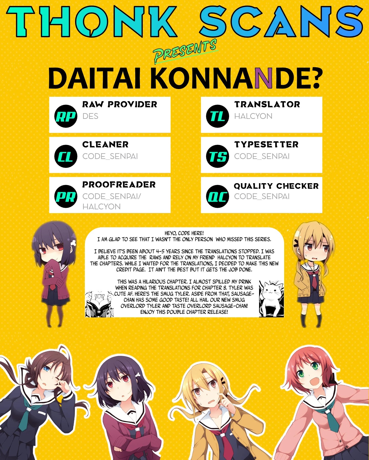 Daitai Konna N De? - Chapter 8