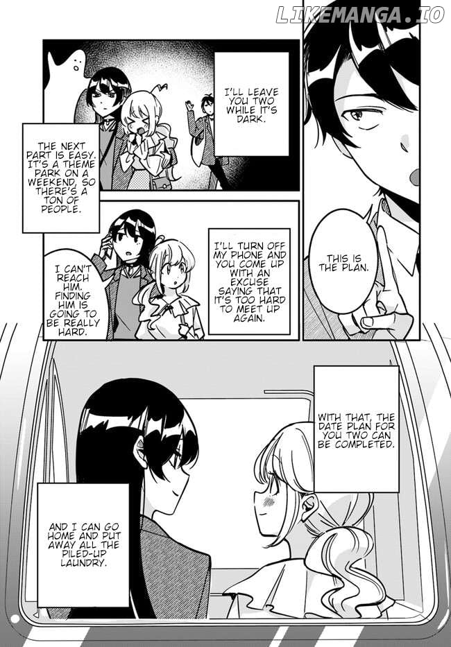 Kono Sankaku Love Come Wa Shiawase Ni Naru Gime Ga Aru - Chapter 10