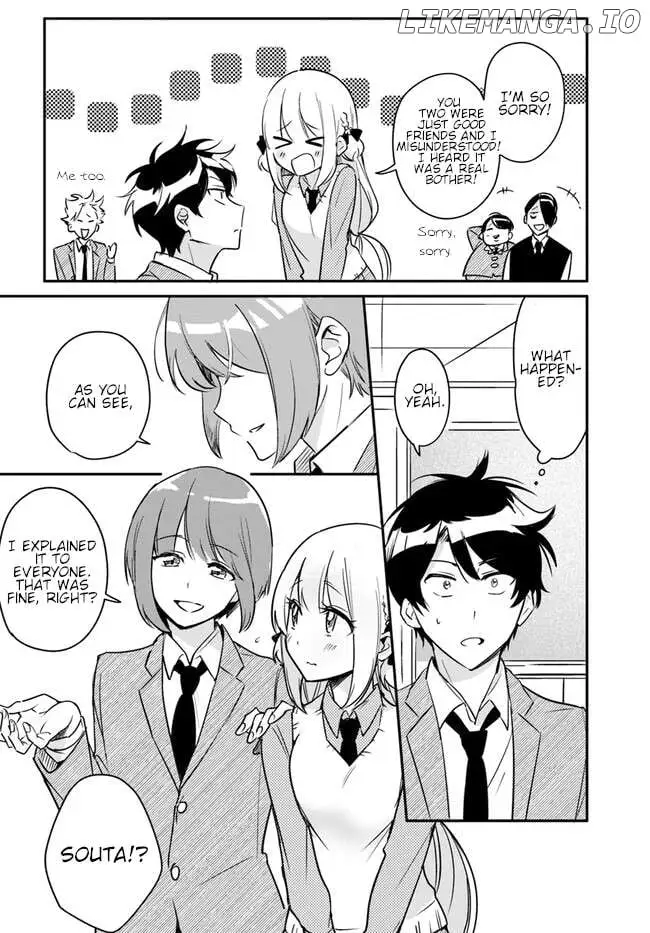 Kono Sankaku Love Come Wa Shiawase Ni Naru Gime Ga Aru - Chapter 6