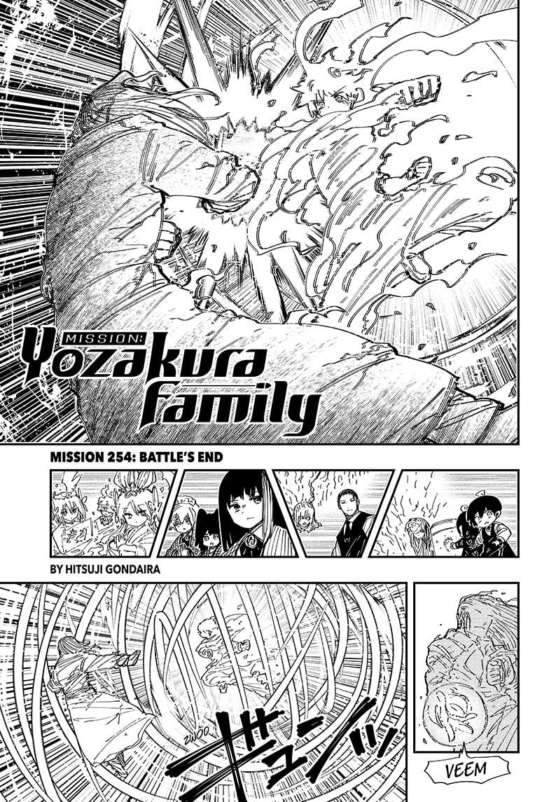 Mission: Yozakura Family - Chapter 254