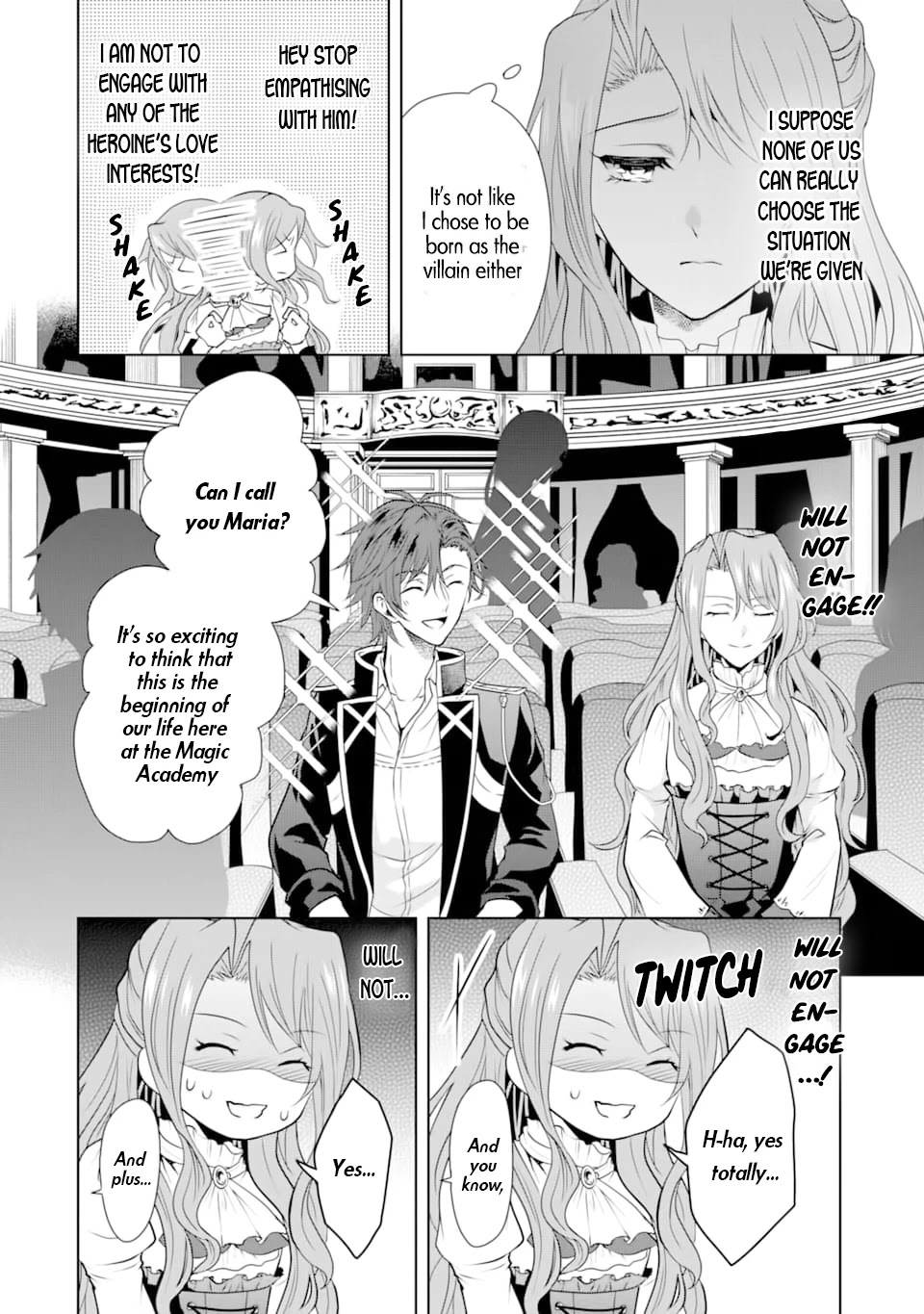 Auto-Mode Expired In The 6Th Round Of The Otome Game - Chapter 1: Head To The Battlefield