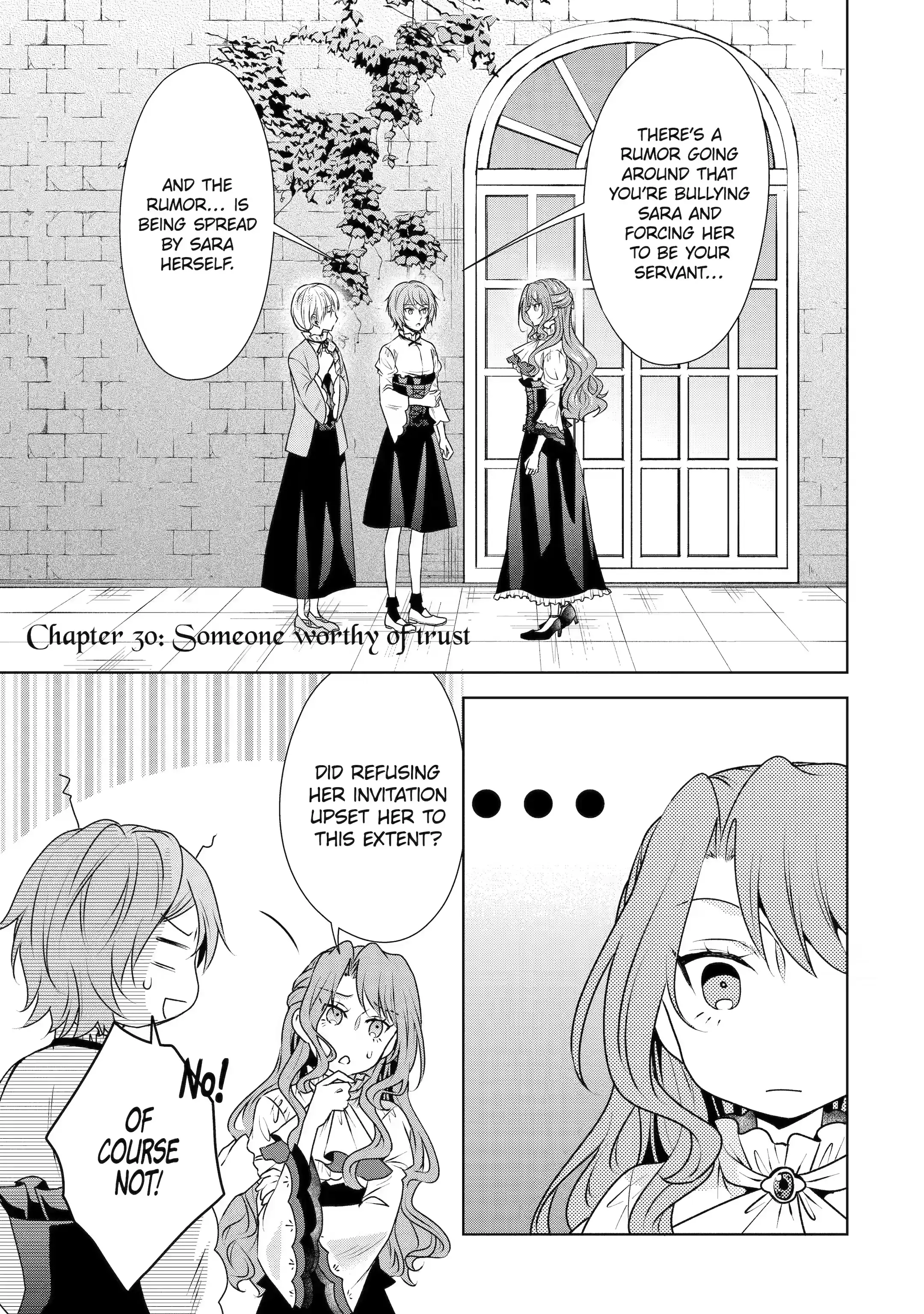 Auto-Mode Expired In The 6Th Round Of The Otome Game - Chapter 30.1