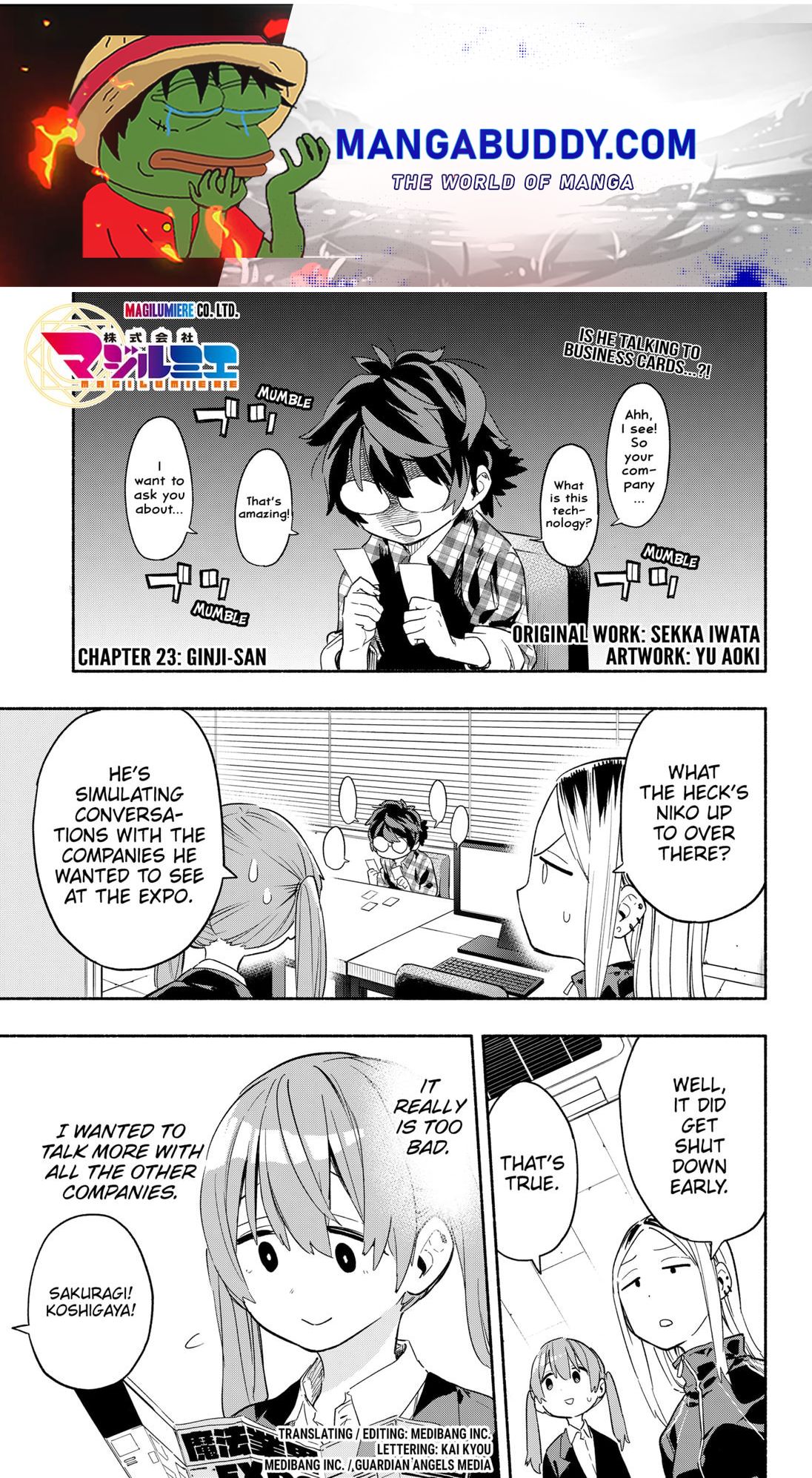 Kabushiki Gaisha Magi Lumiere - Chapter 23