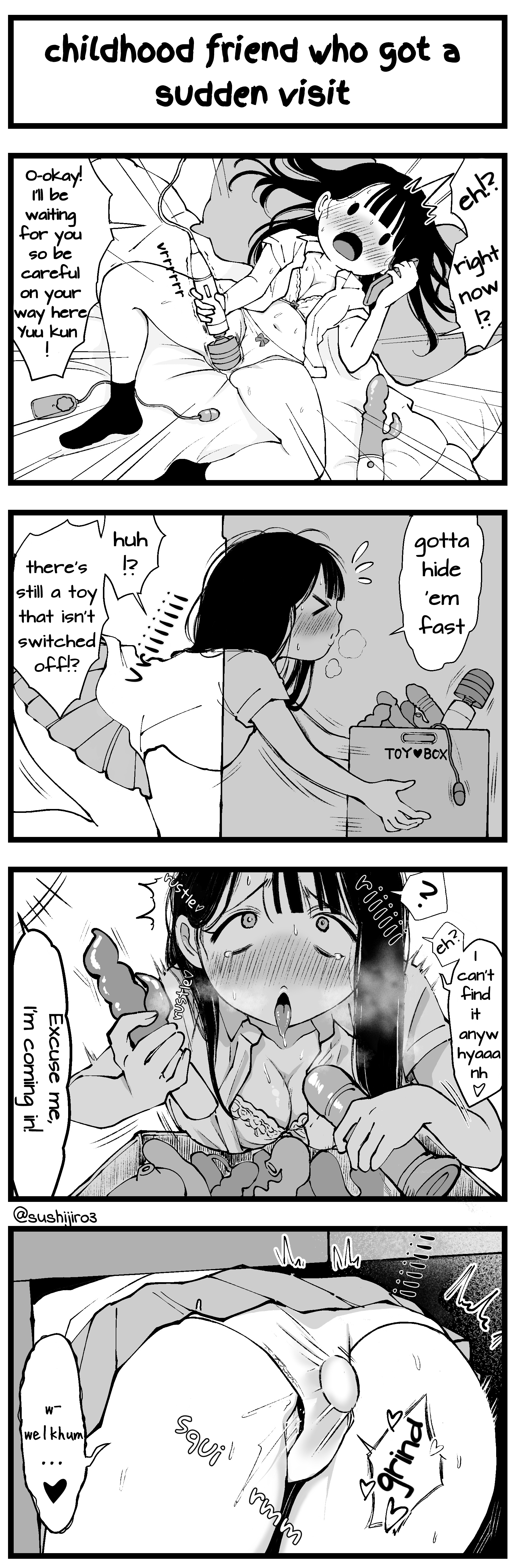 A Childhood Friend Who Gets Horny No Matter How Hard You Try - Vol.1 Chapter 21: Childhood Friend Who Got A Sudden Visit