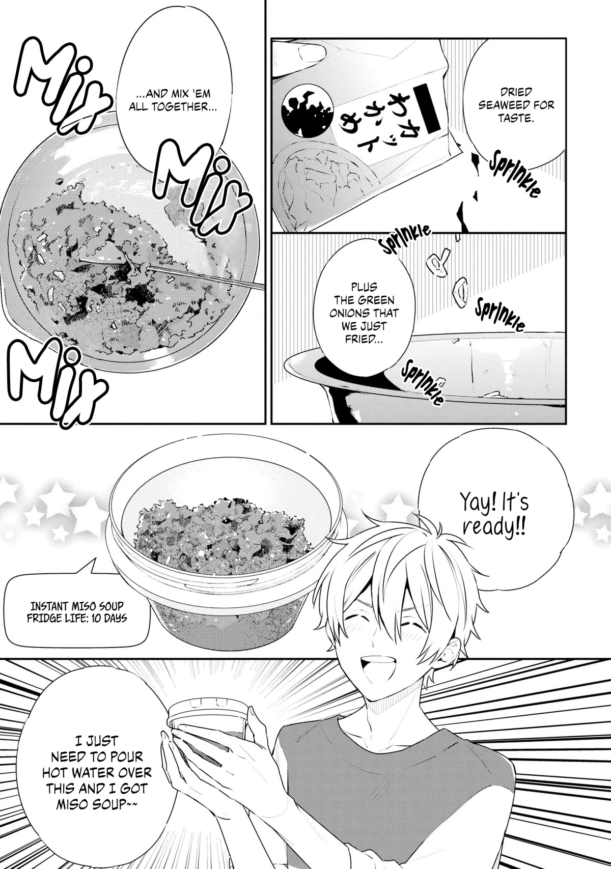 Tsukuoki Life: Weekend Meal Prep Recipes! - Chapter 5: There’s Xx At Home?! Salty Soy Sauce Fried Pork And Homemade Instant Miso Soup