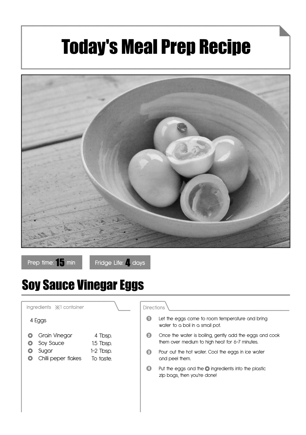 Tsukuoki Life: Weekend Meal Prep Recipes! - Chapter 4: Soy Sauce Pickled Cucumbers And Soy Sauce Vinegar Eggs Make Great Alcohol Snacks