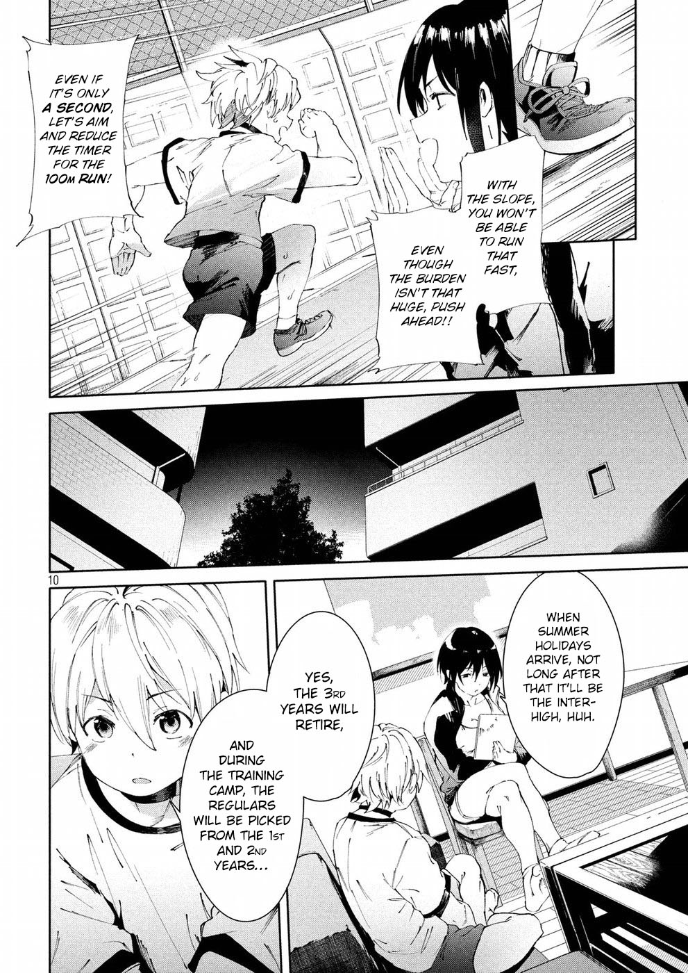 Megami No Sprinter - Chapter 18: The 18Th Day: The Beast On A Summer S Night